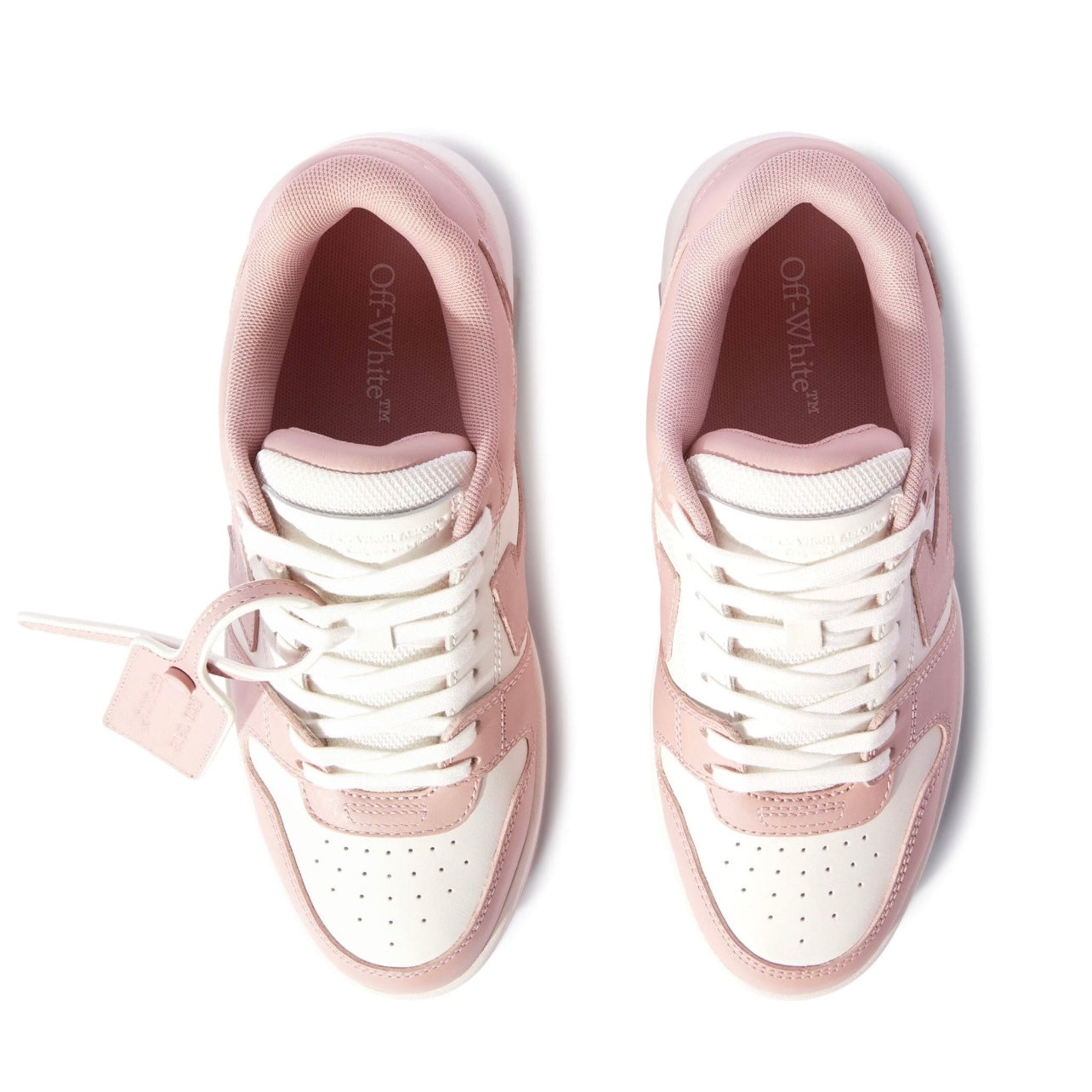 OFF WHITE SHOES OUT OF OFFICE WHITE/PINK