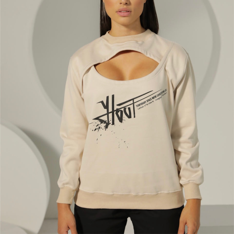 BUZO MUJER Y-OUT PLUSH HOLE