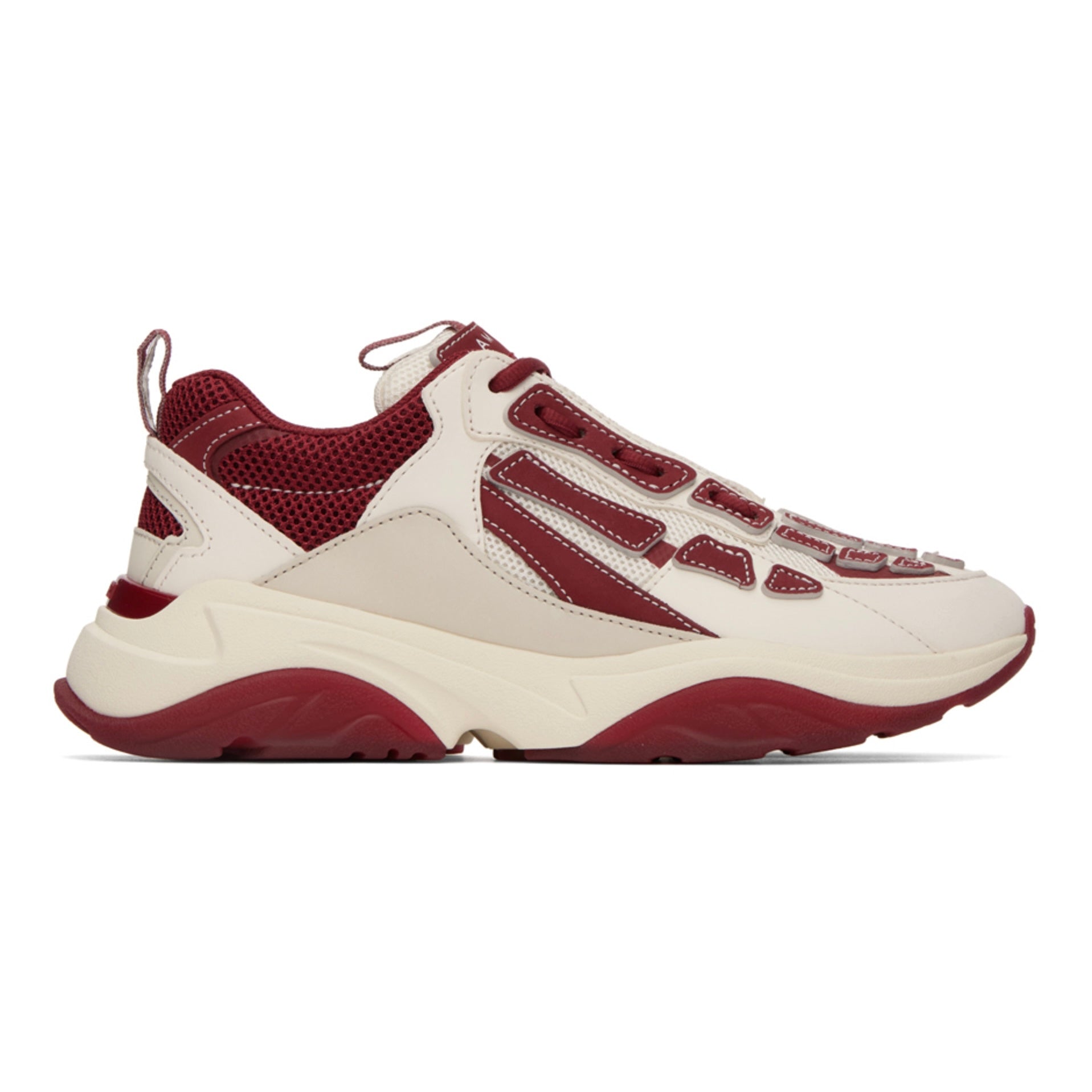 AMIRI BONNE RUNNER SHOES WHITE/RED