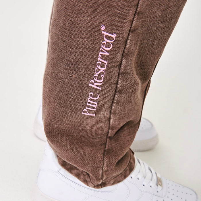 JOGGER PURE BIOLOGY BROWN WASHED