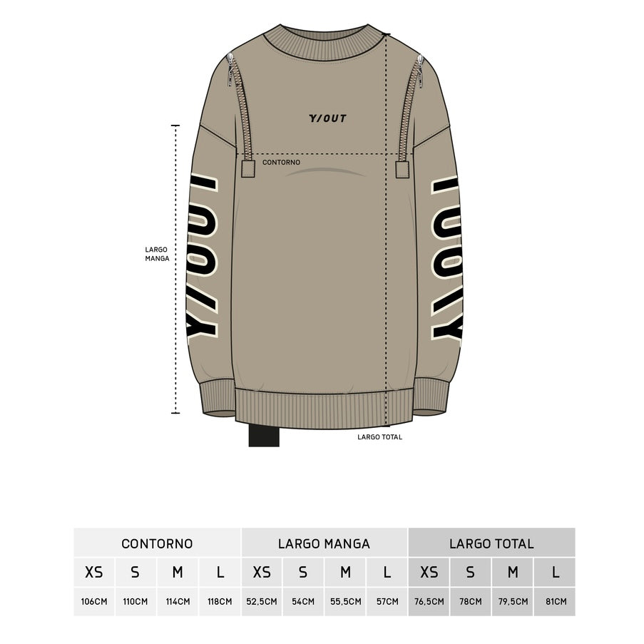 VESTIDO Y-OUT SWEAT DRESS ARENA