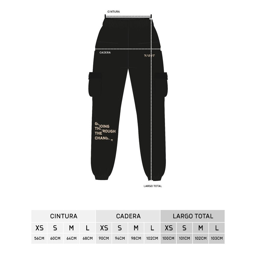 JOGGER MUJER Y-OUT TRACK CARGO