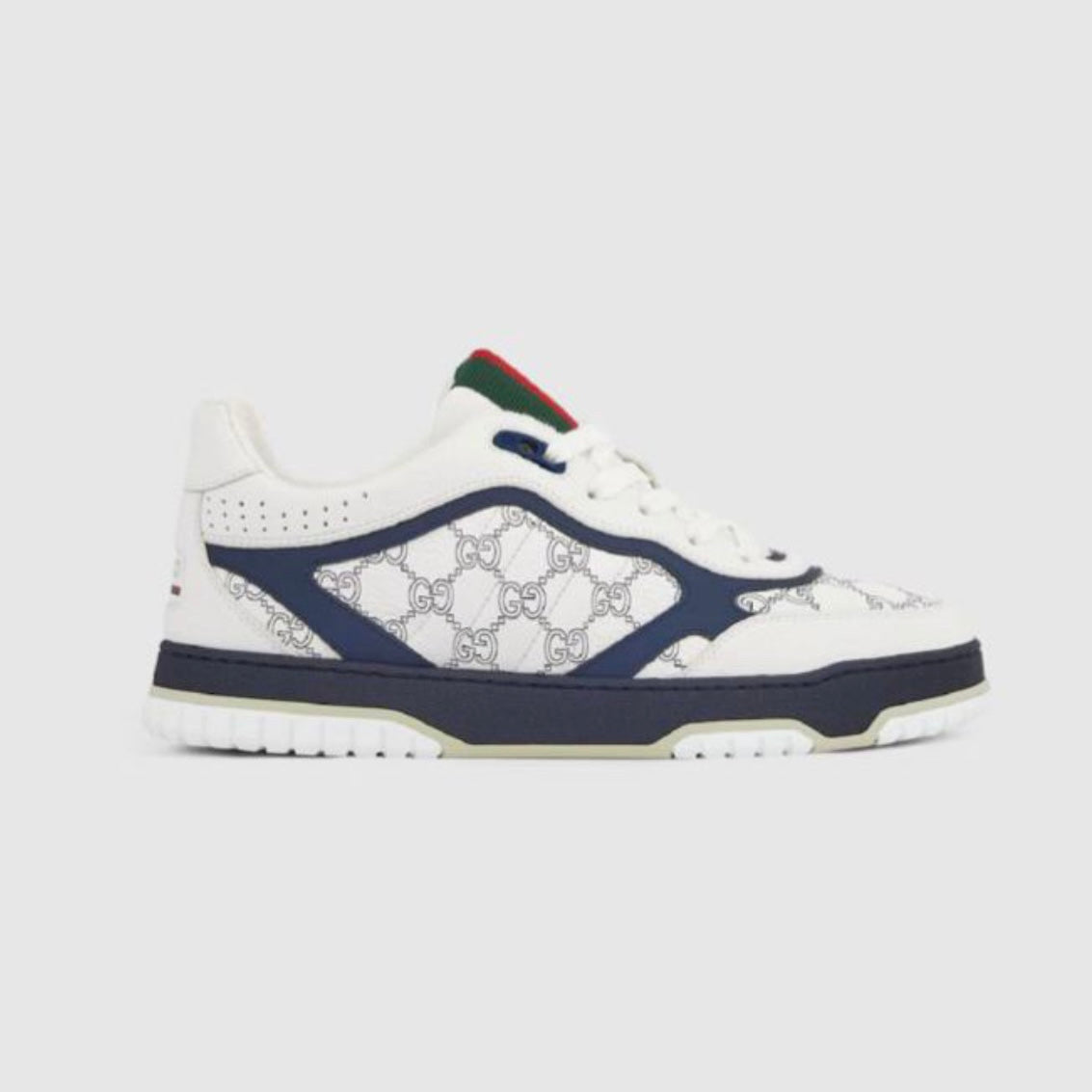 ZAPATOS GUCCI RE W BLANCOS AZUL