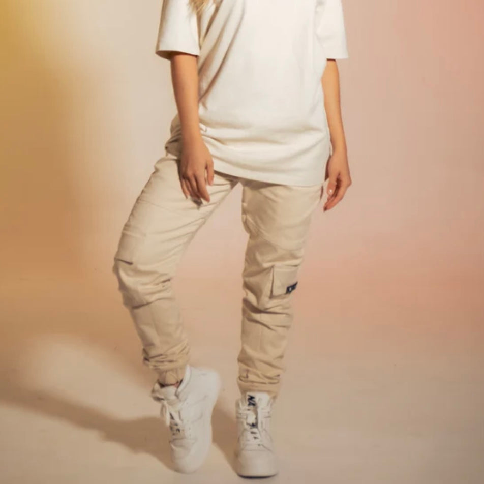 PANTALÓN AURUM CARGO CREMA