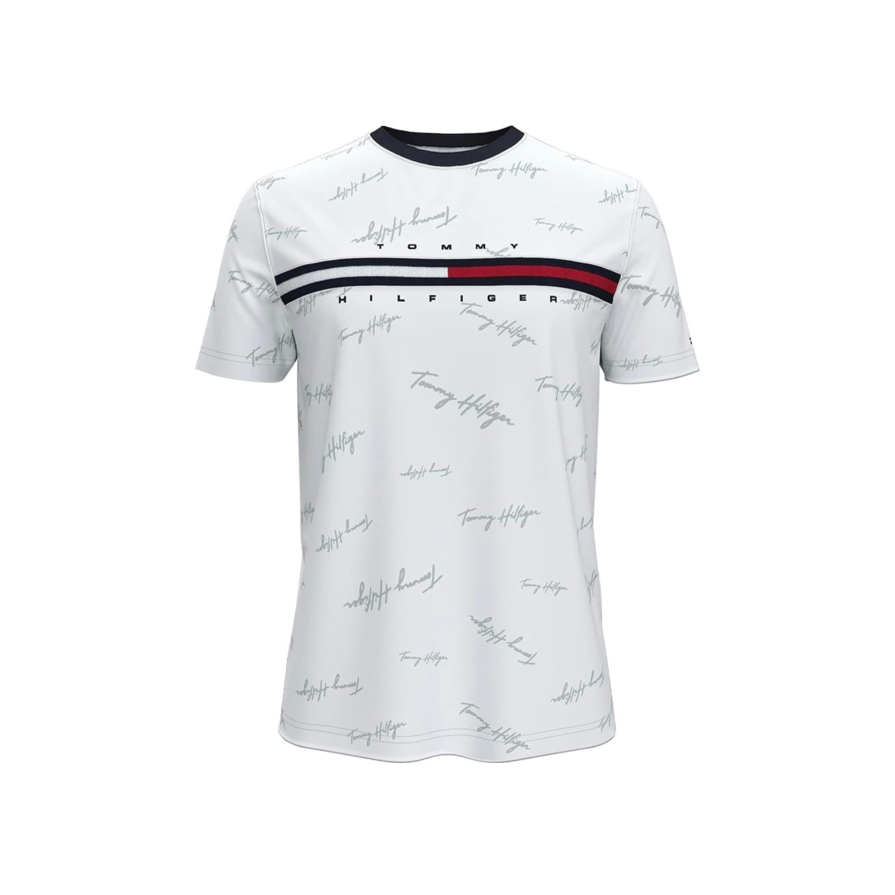 CAMISETA TOMMY HILFIGER BLANCA FIRMAS