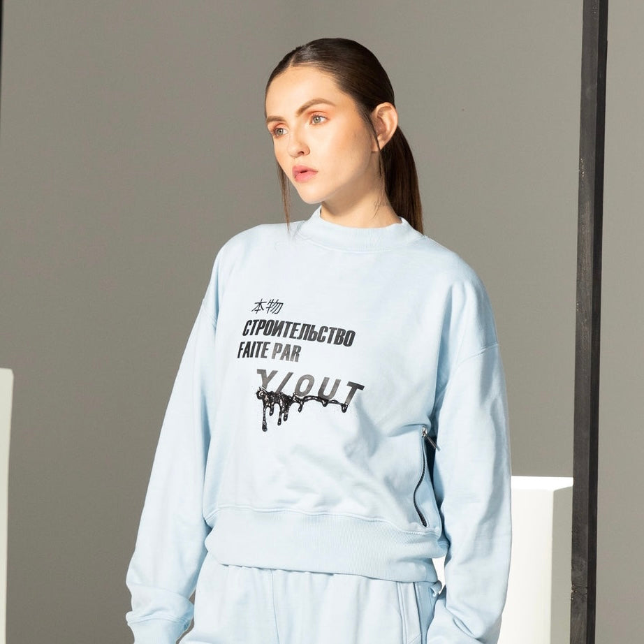 BUZO MUJER Y-OUT CROPPED