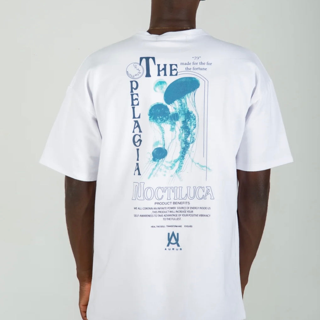 CAMISETA AURUM JELLYFISH BLUE