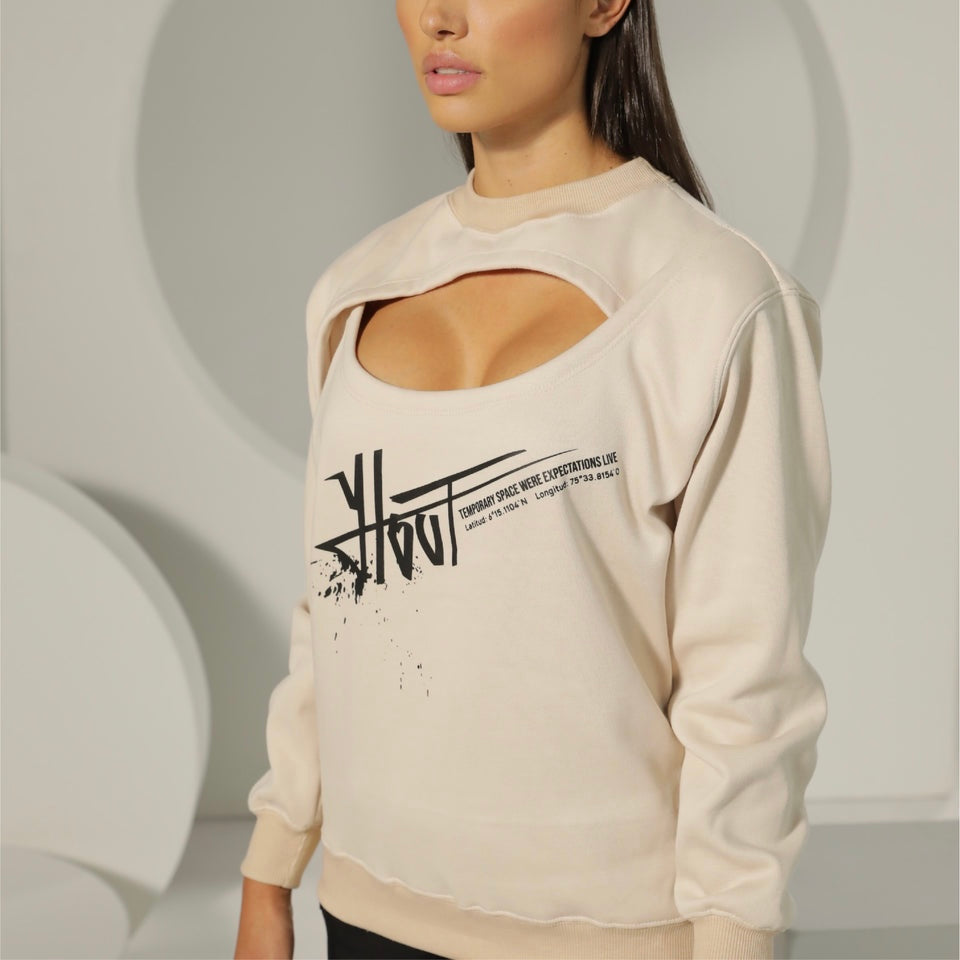 BUZO MUJER Y-OUT PLUSH HOLE