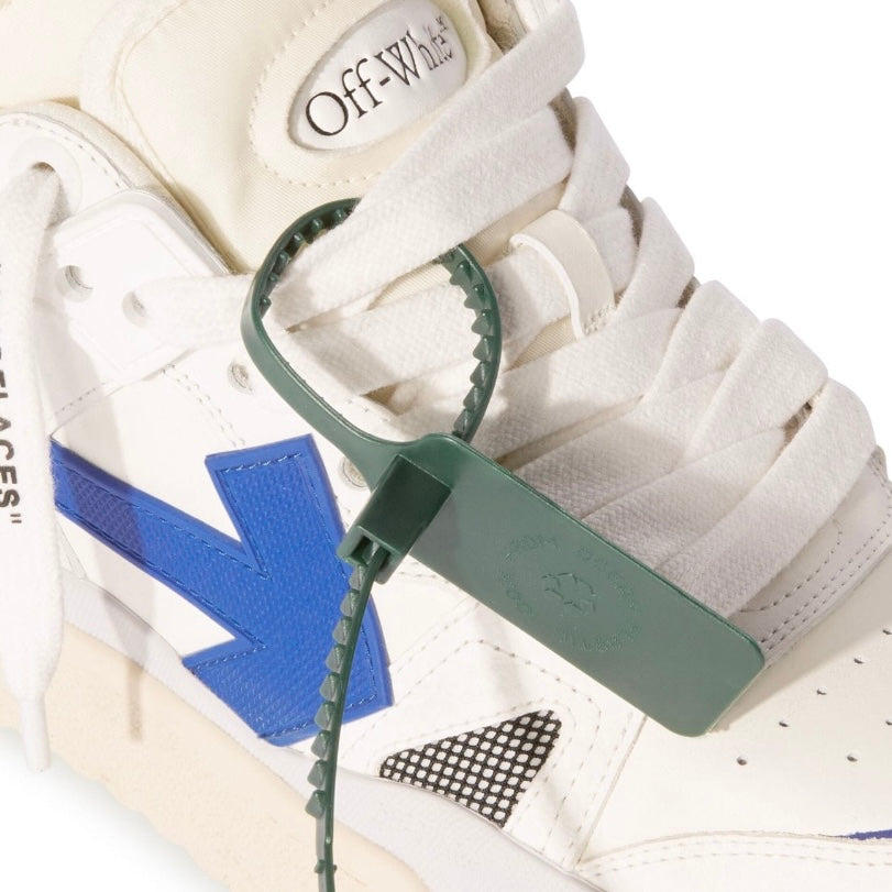 ZAPATOS OFF WHITE SPONGE BLANCOS Y AZUL