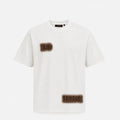 CAMISETA NO HIDE IVORY BURNED