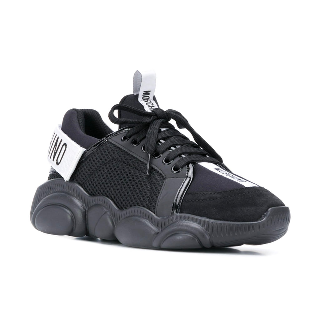 ZAPATOS MOSCHINO TEDDY NEGROS