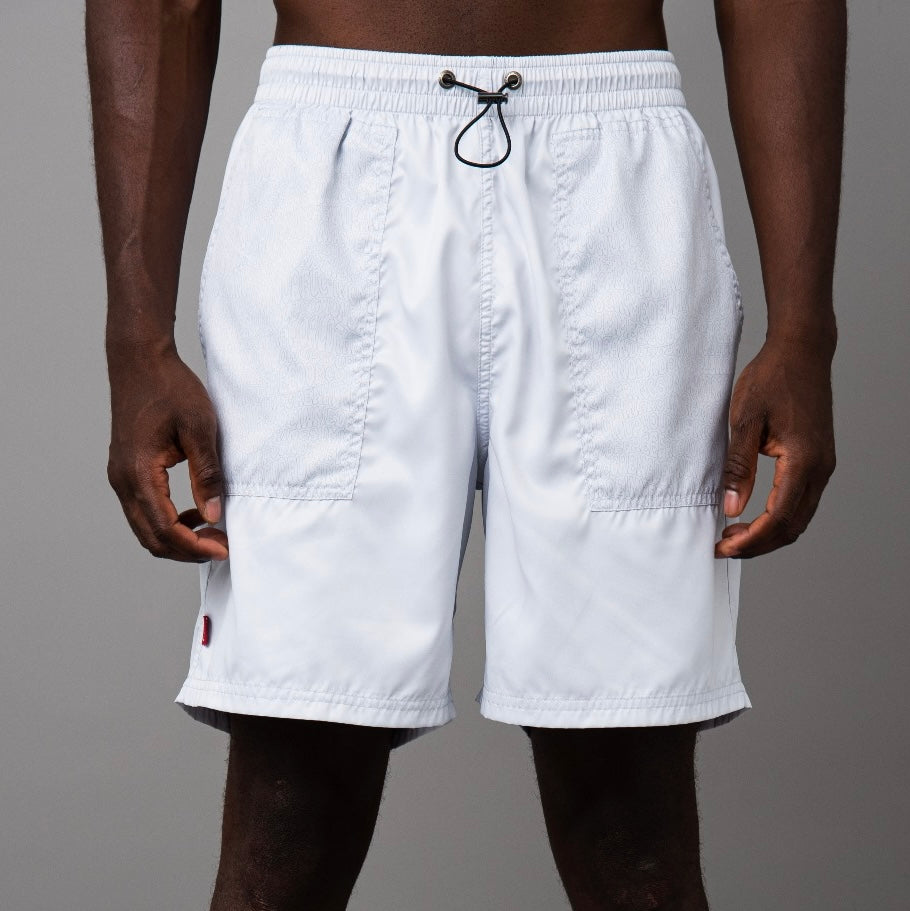 SHORT BLOW UP GREY POCKET