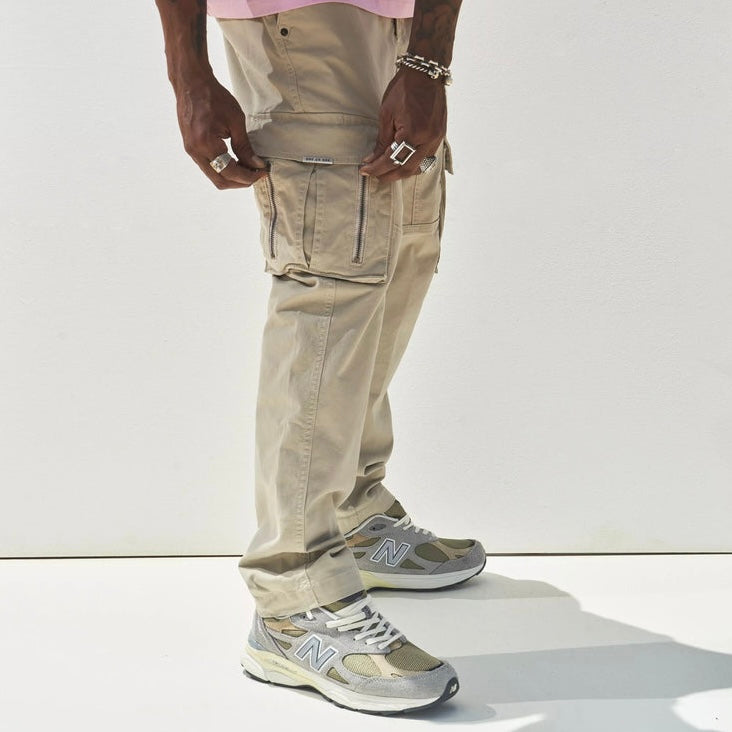 PANTALÓN CARGO SON OF SON PANTS DRAW STRING LIGHT KHAKI