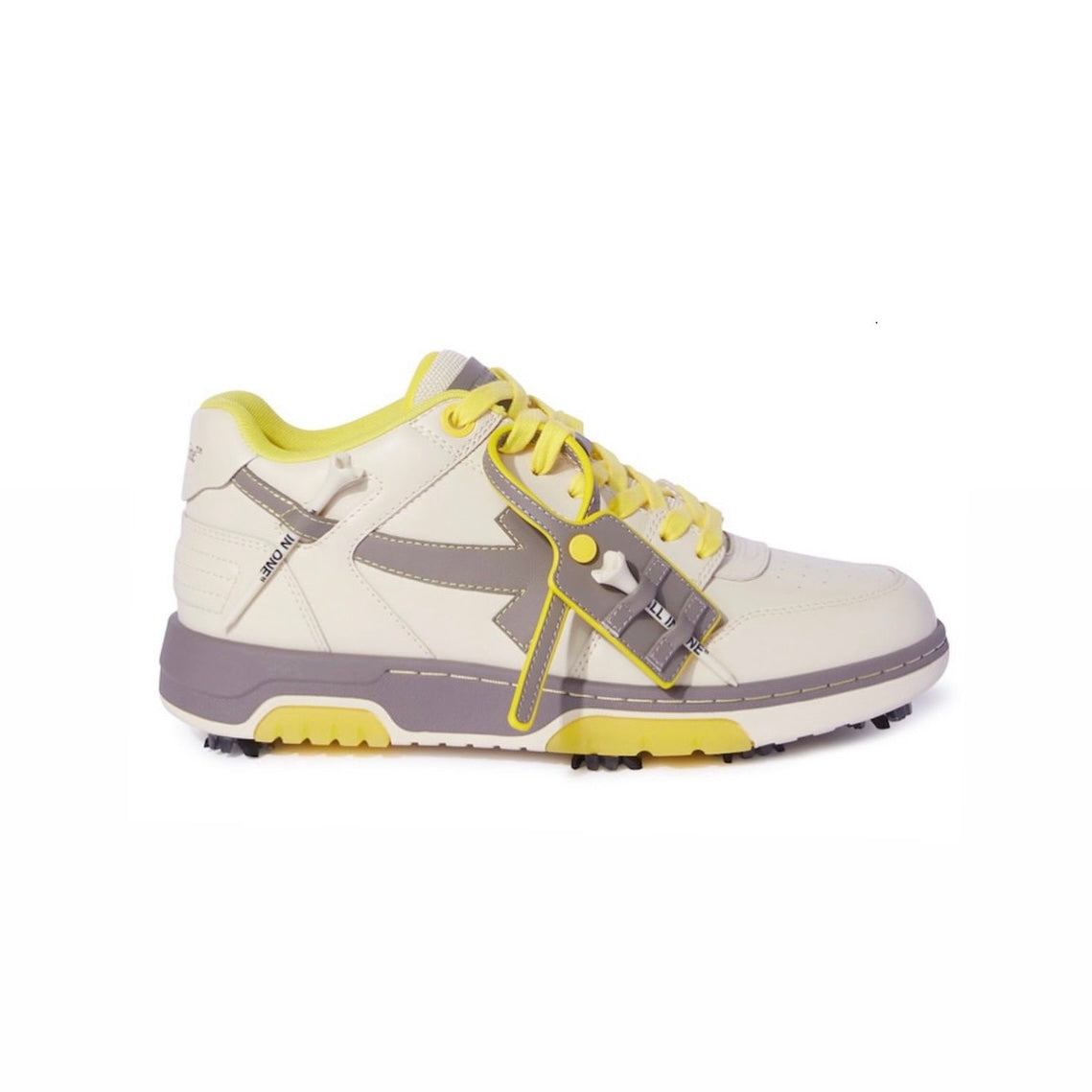 ZAPATOS OFF WHITE OUT OFF OFFICE GOLF CREAM YELLOW