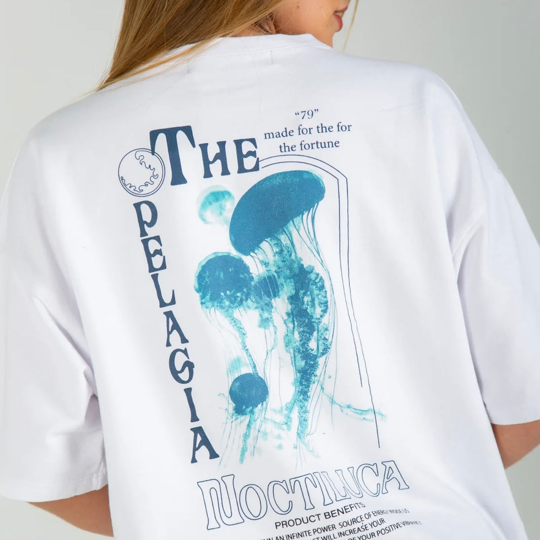 CAMISETA AURUM JELLYFISH BLUE