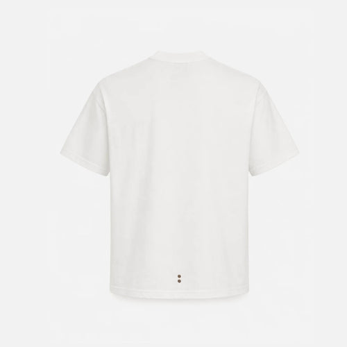 CAMISETA NO HIDE IVORY BURNED