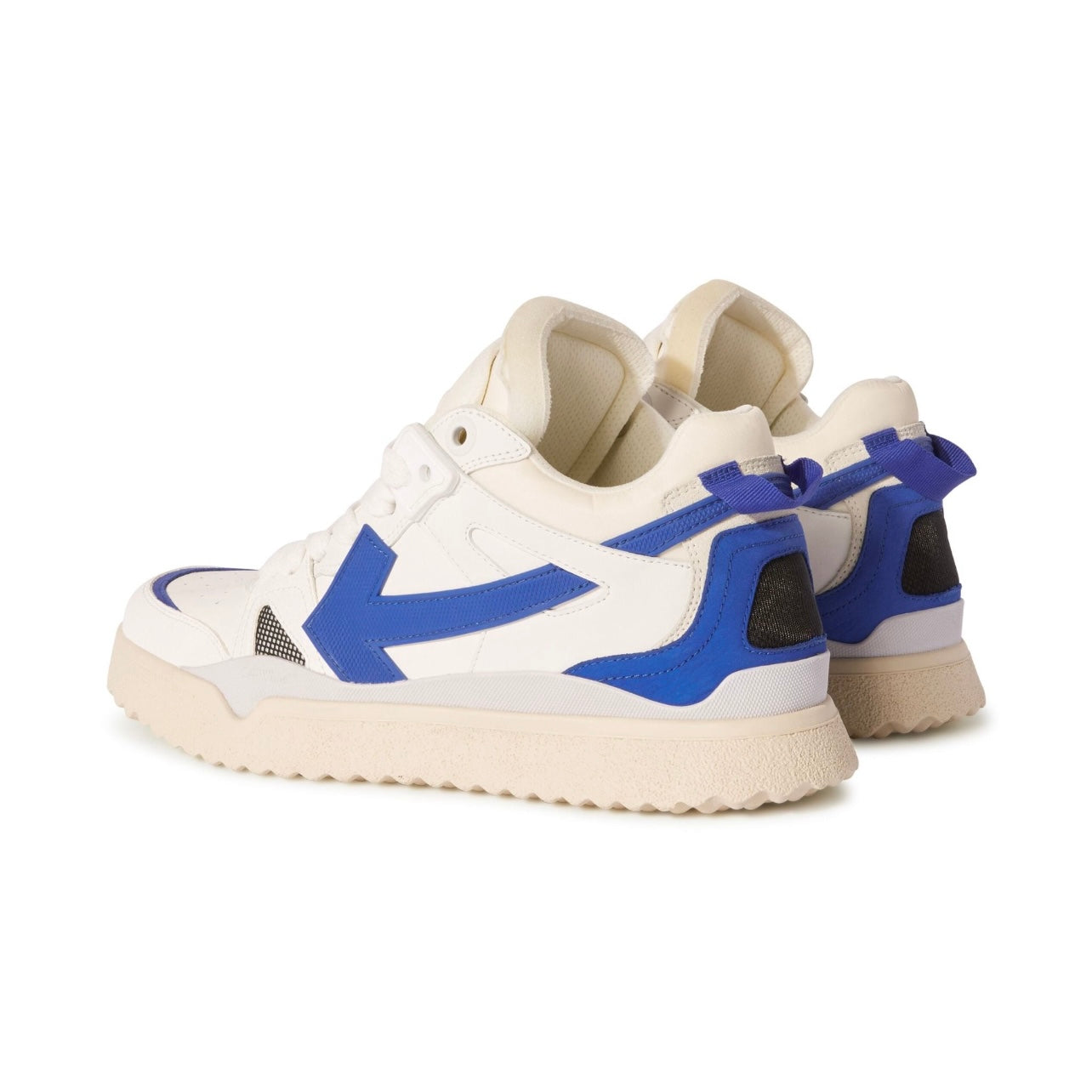 ZAPATOS OFF WHITE SPONGE BLANCOS Y AZUL