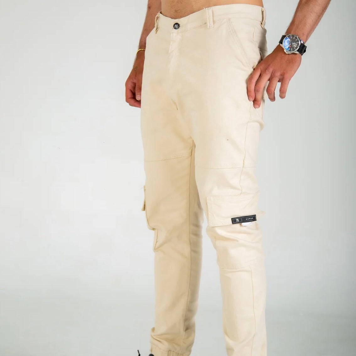 PANTALÓN AURUM CARGO CREMA