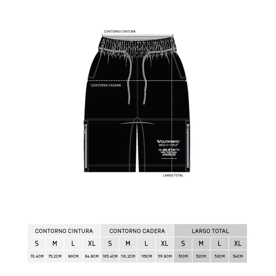 SHORT Y-OUT NEGRO REALITY