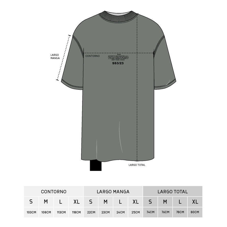 CAMISETA Y-OUT T-SHIRT 360°