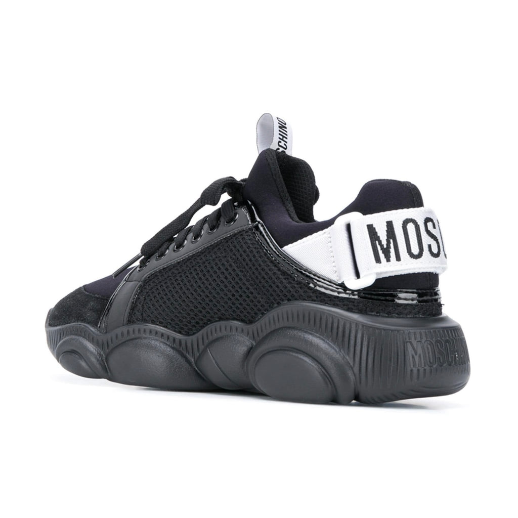 ZAPATOS MOSCHINO TEDDY NEGROS