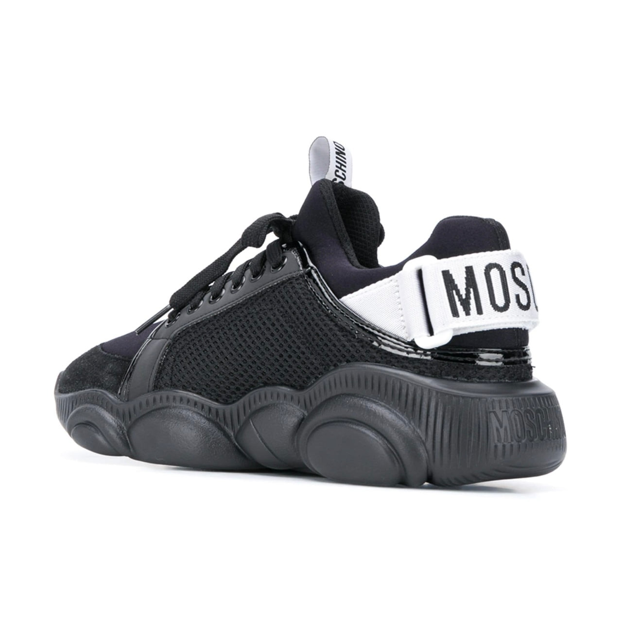 ZAPATOS MOSCHINO TEDDY NEGROS