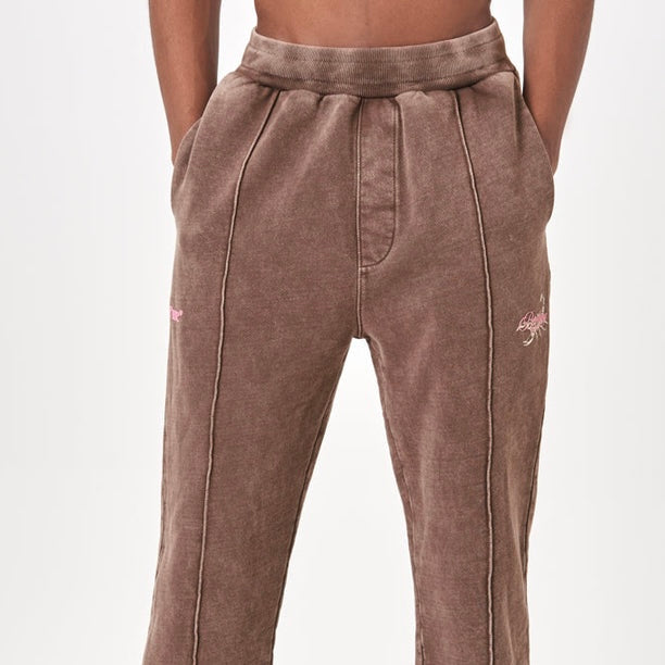 JOGGER PURE BIOLOGY BROWN WASHED
