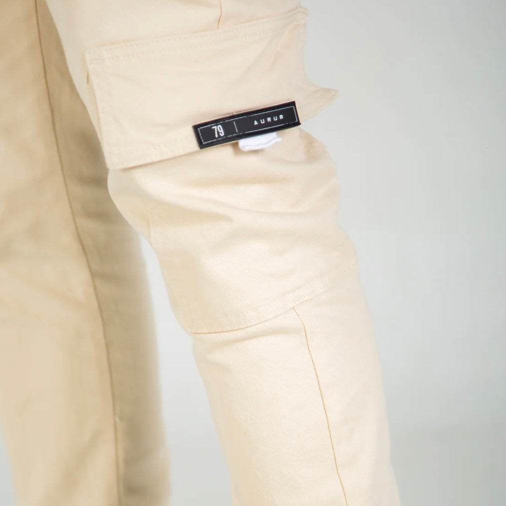 PANTALÓN AURUM CARGO CREMA
