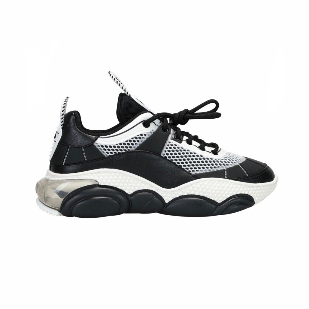 ZAPATOS MOSCHINO BLANCOS NEGROS