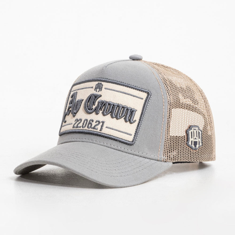 GORRA AP CROWN APATCH GREY