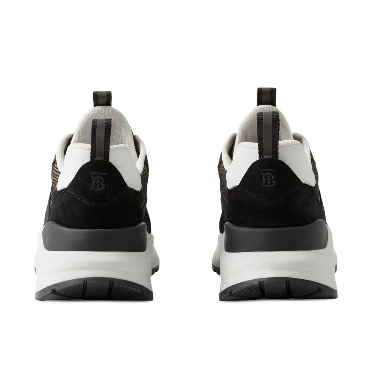 ZAPATOS BURBERRY LOGO DETALLE NEGROS