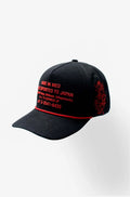 GORRA CULTURE WISW BLACK JAPON