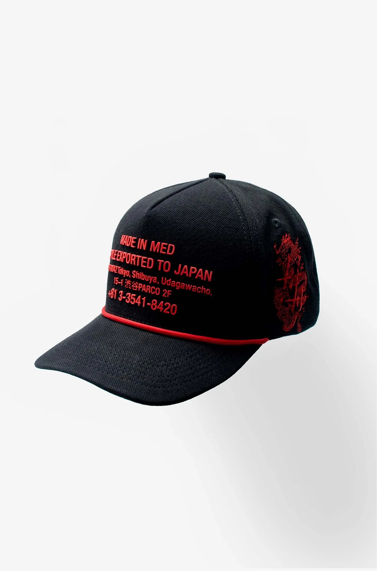 GORRA CULTURE WISW BLACK JAPON