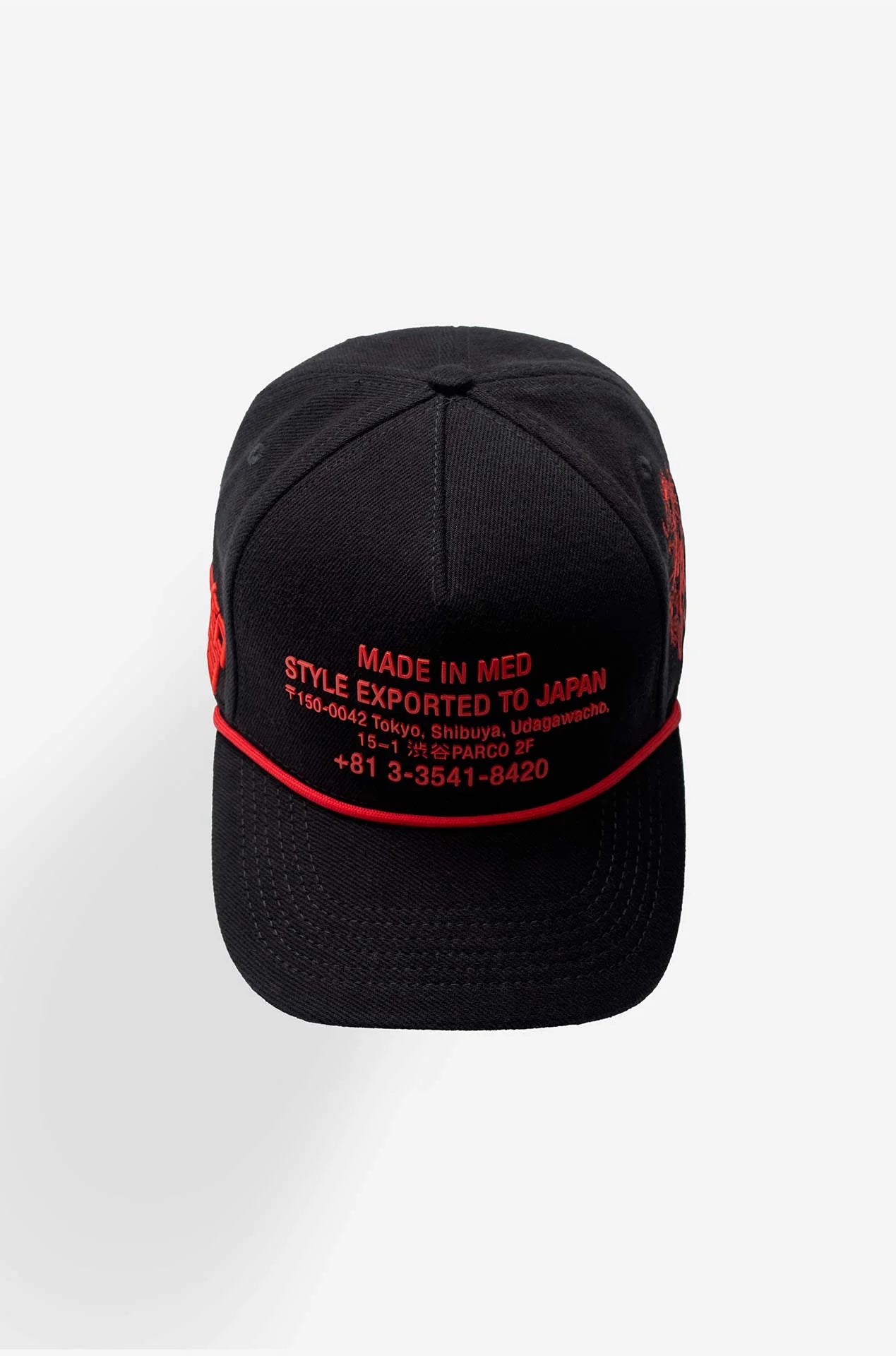 GORRA CULTURE WISW BLACK JAPON