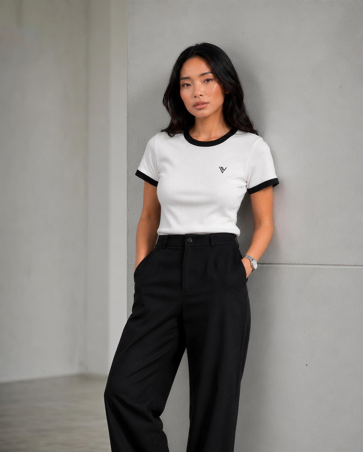 CROP TOP LOUREN MUJER BLANCO