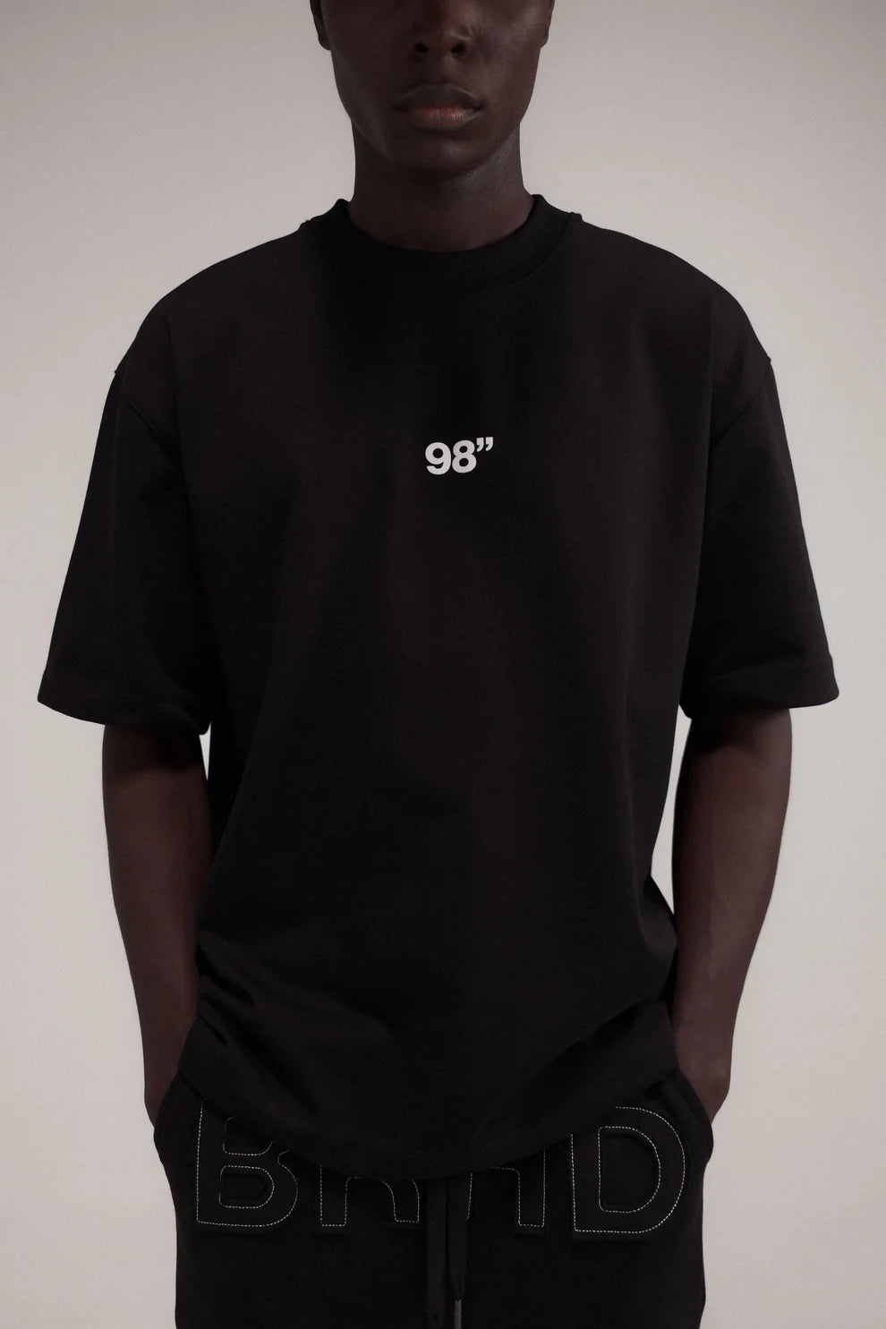 CAMISETA BROTHERHOOD LETTERS OVERSIZED BLACK