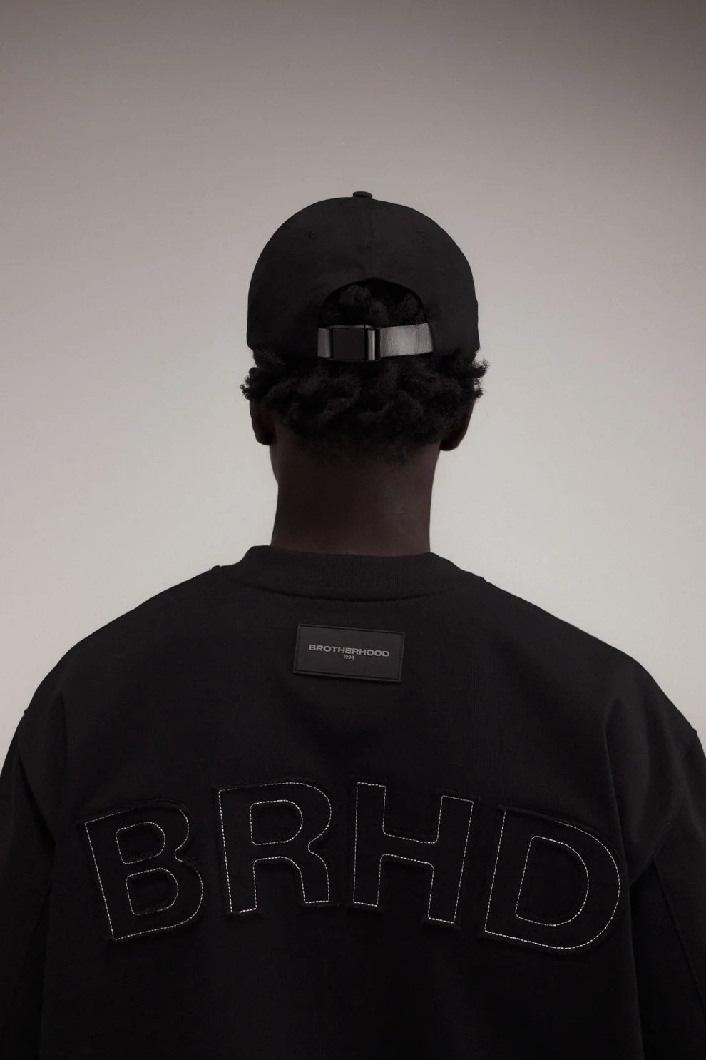 CAMISETA BROTHERHOOD LETTERS OVERSIZED BLACK