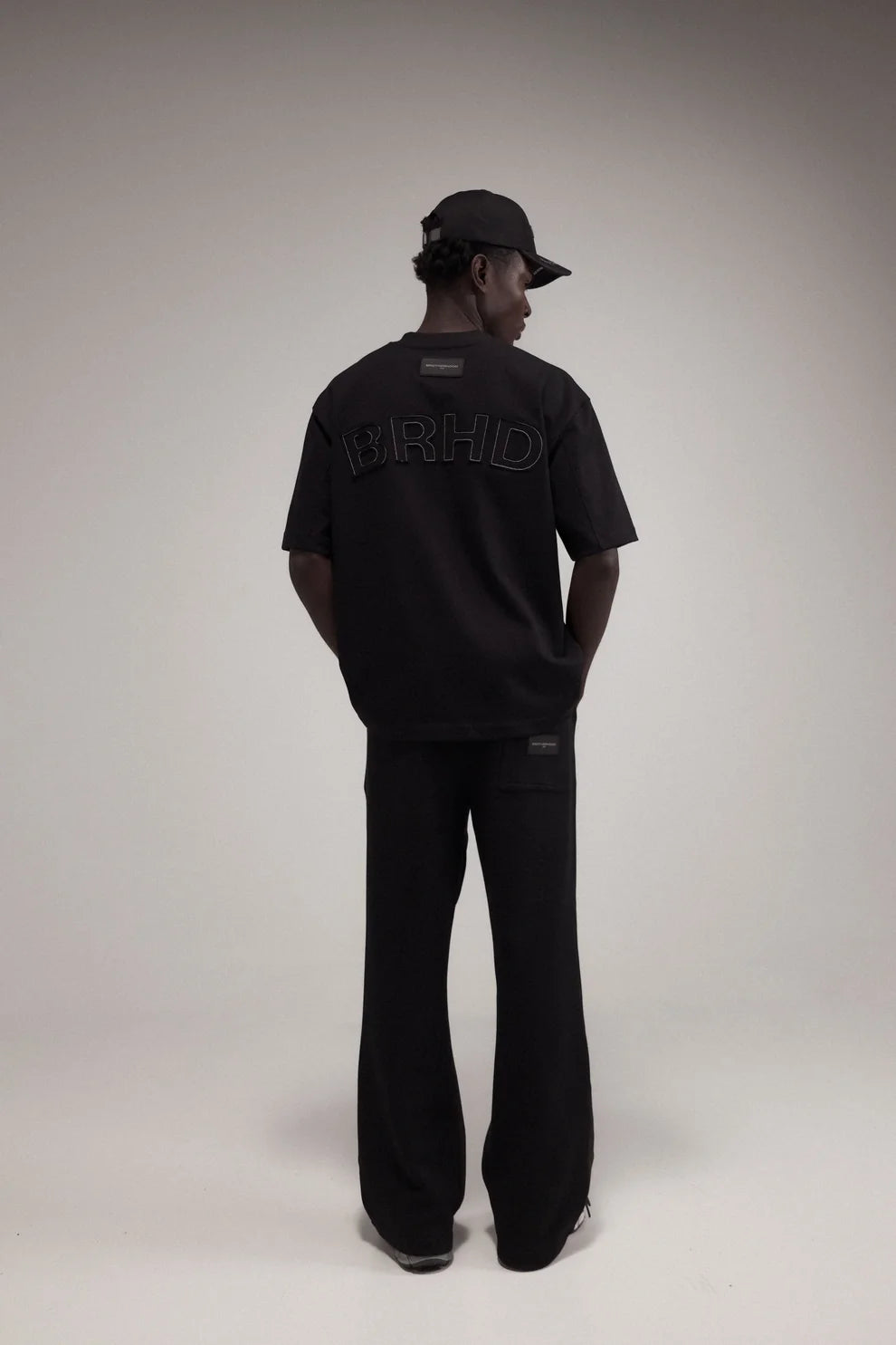 CAMISETA BROTHERHOOD LETTERS OVERSIZED BLACK