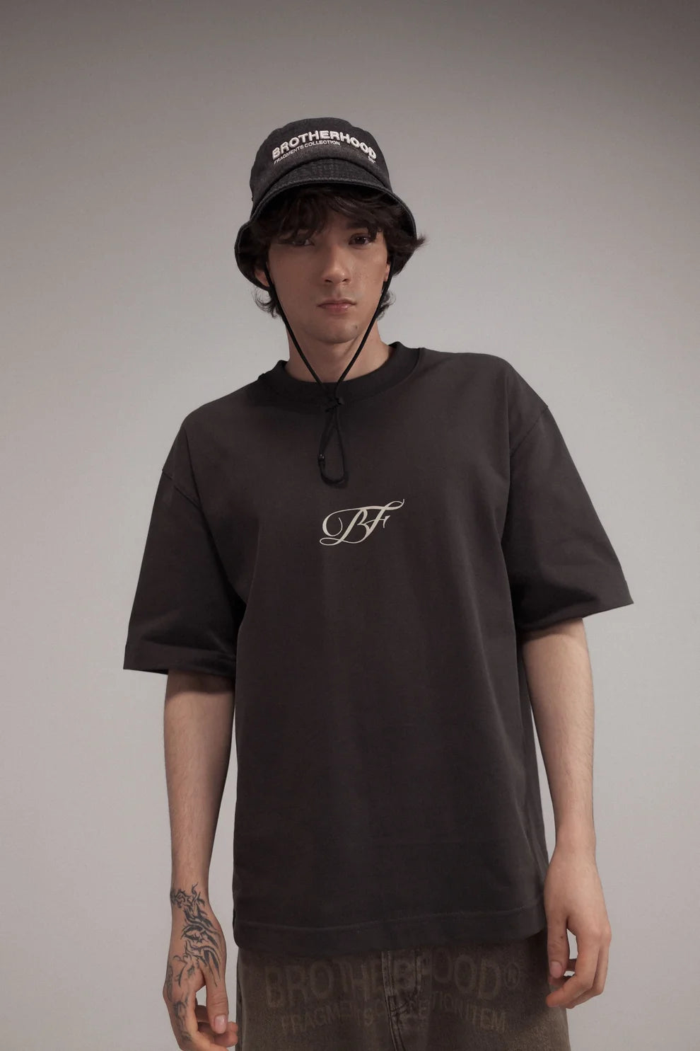 CAMISETA BROTHERHOOD CHAIN OVERSIZED GRAY