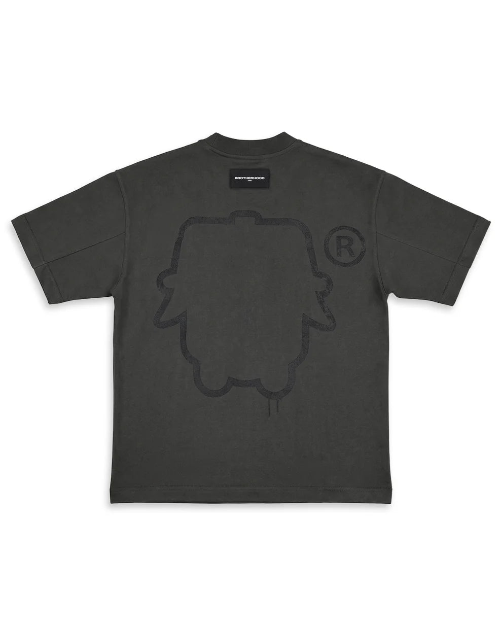 CAMISETA BROTHERHOOD TAG OVERSIZED GRAY