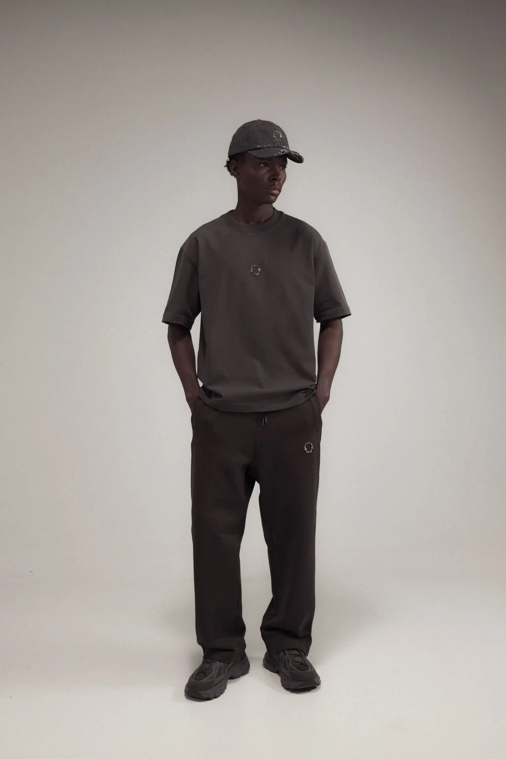 CAMISETA BROTHERHOOD TAG OVERSIZED GRAY
