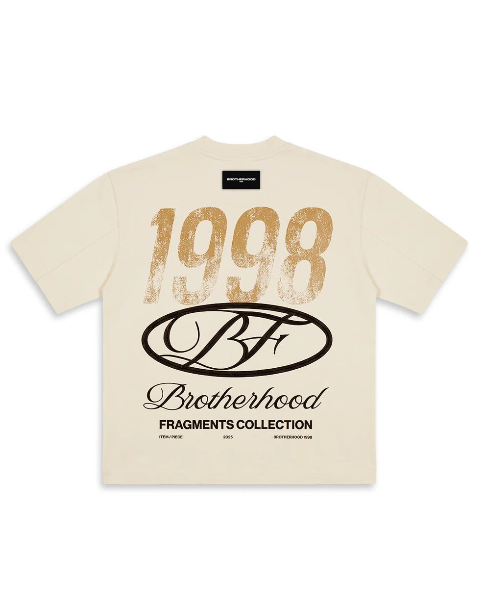 CAMISETA BROTHERHOOD 1998 OVERSIZED KHAKI