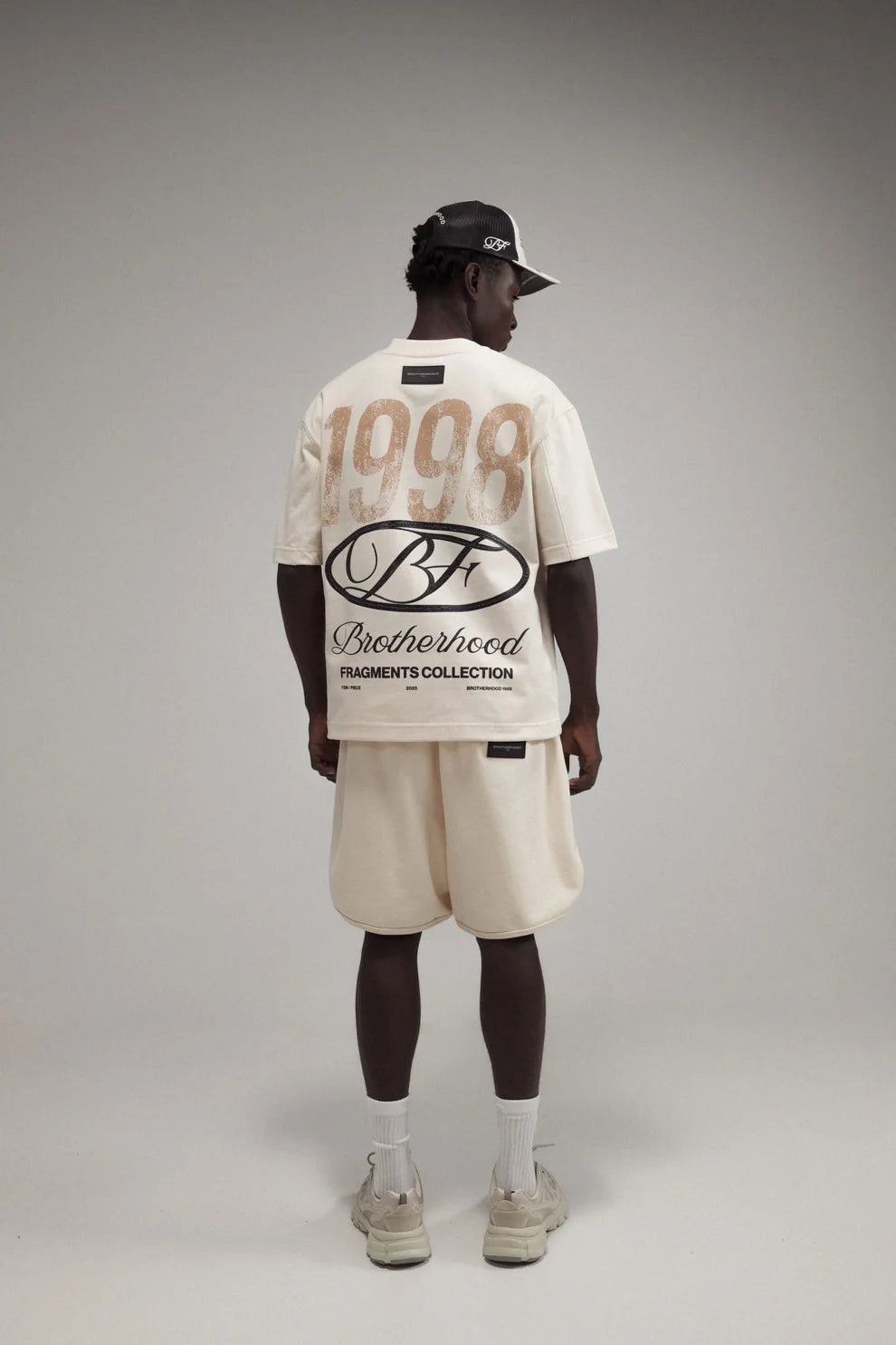 CAMISETA BROTHERHOOD 1998 OVERSIZED KHAKI