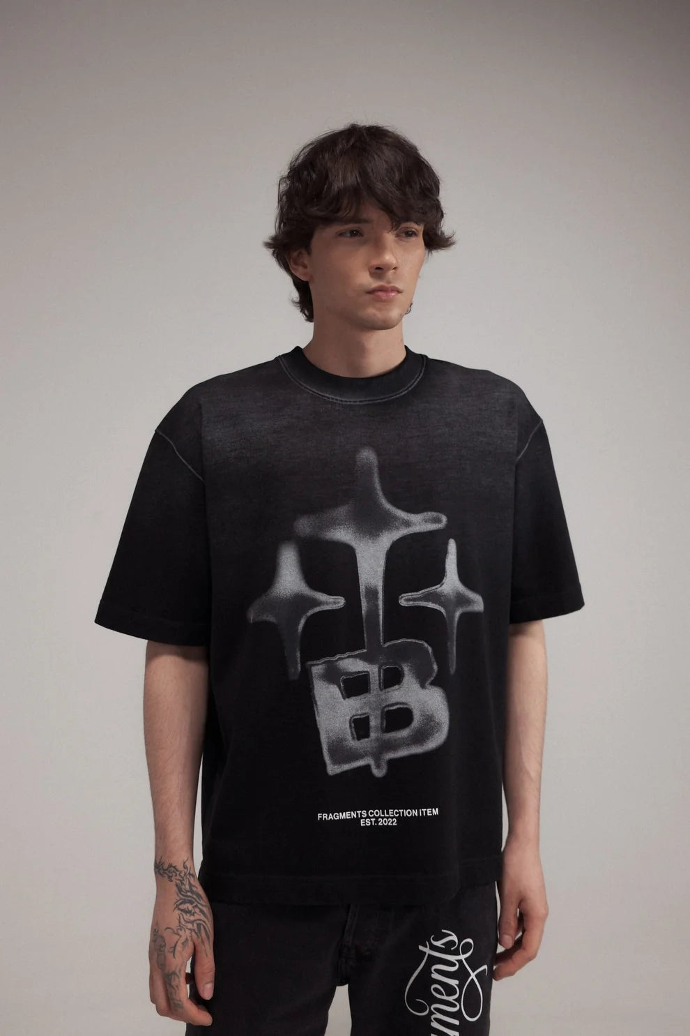 CAMISETA BROTHERHOOD STAR OVERSIZED WASHED