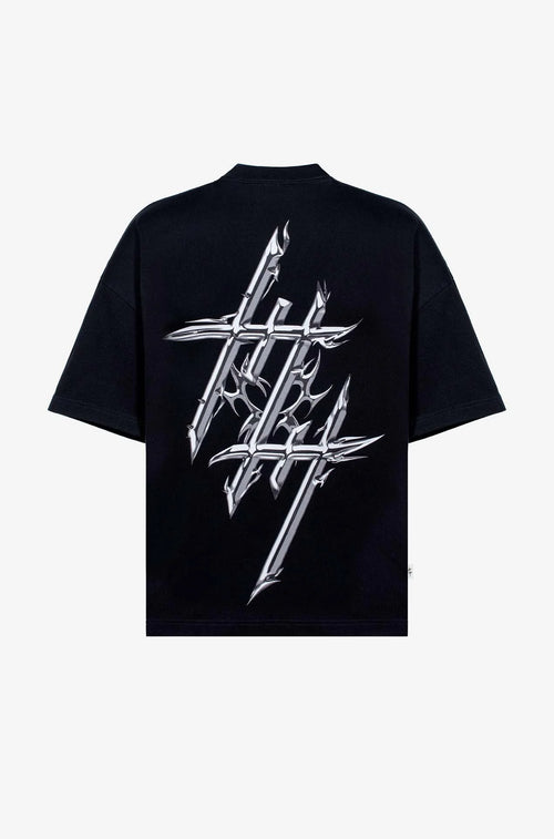 CAMISETA CULTURE WISE LOGO CHROME REFLECTIVA