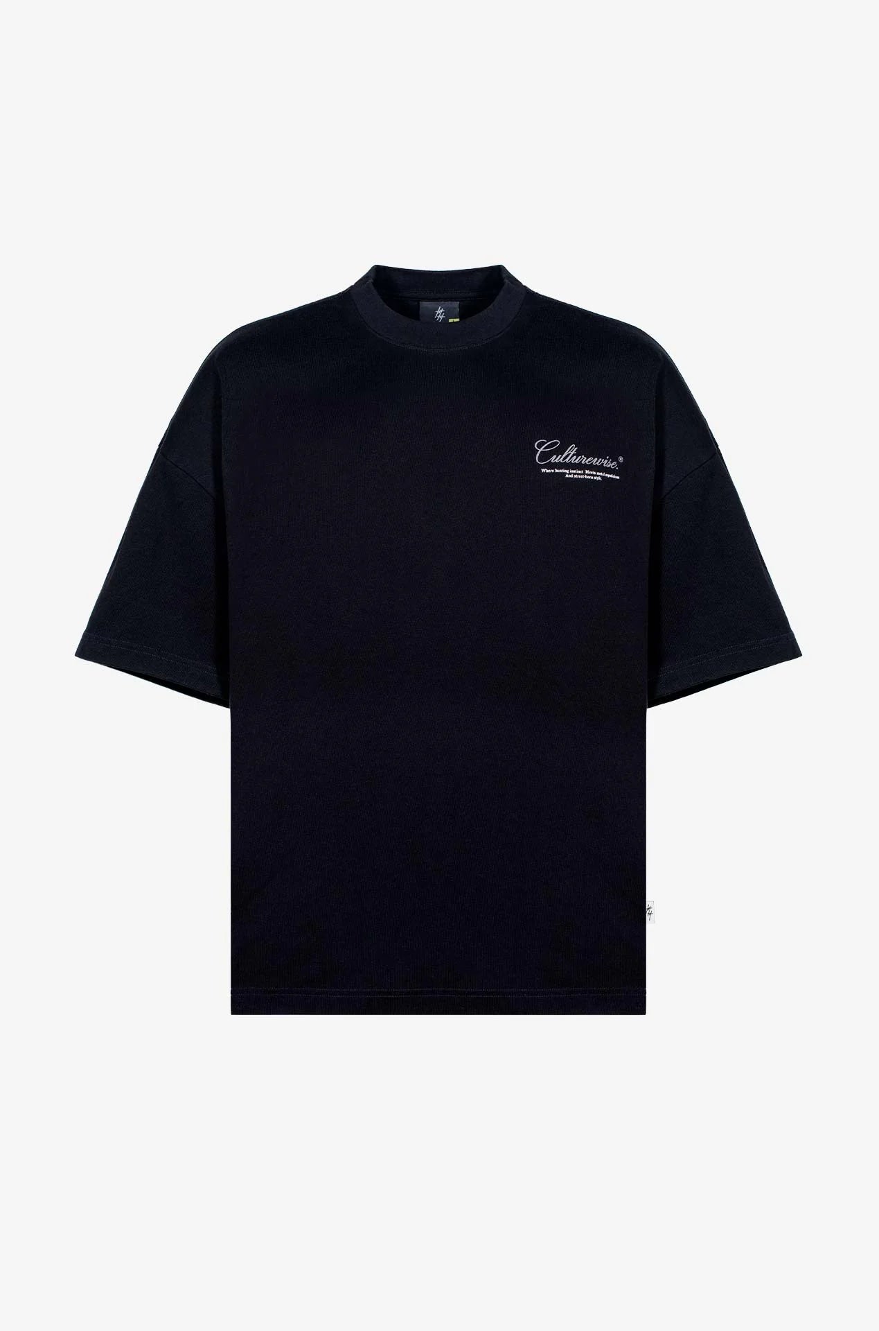 CAMISETA CULTURE WISE LOGO CHROME REFLECTIVA