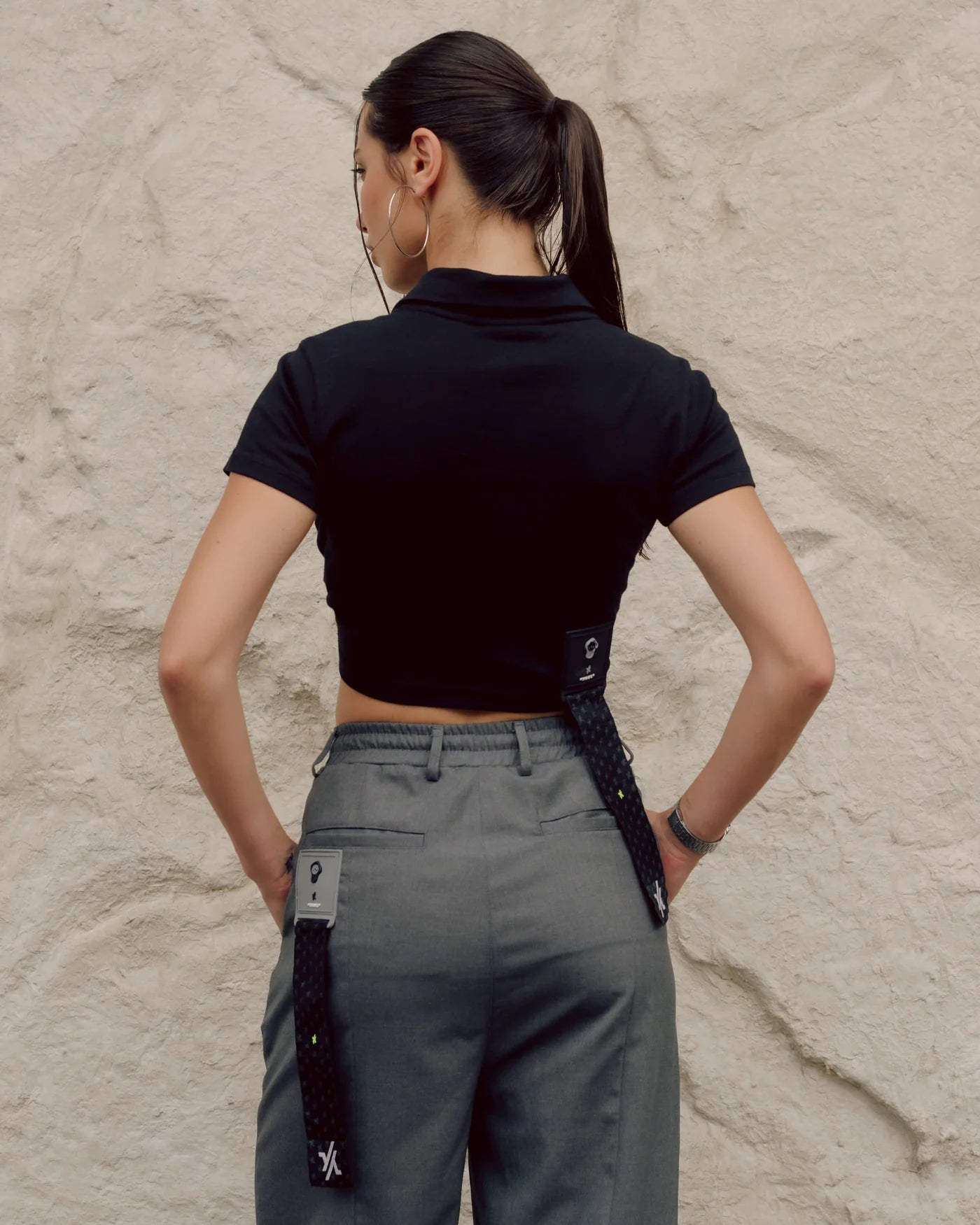 CAMISETA Y-OUT POLO MUJER MIXED NECK POLO