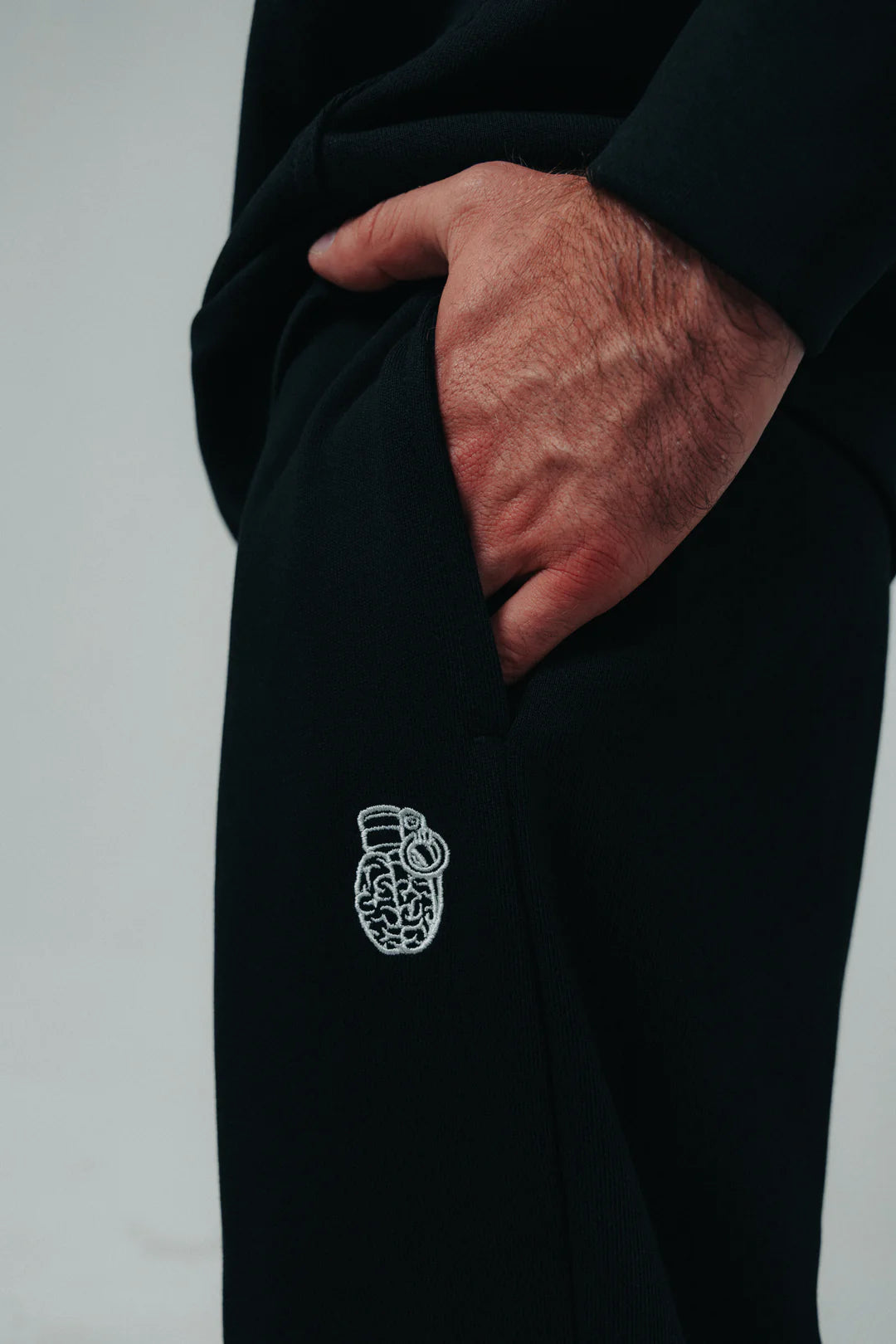 SUDADERA BLOW UP BLACK JOGGER