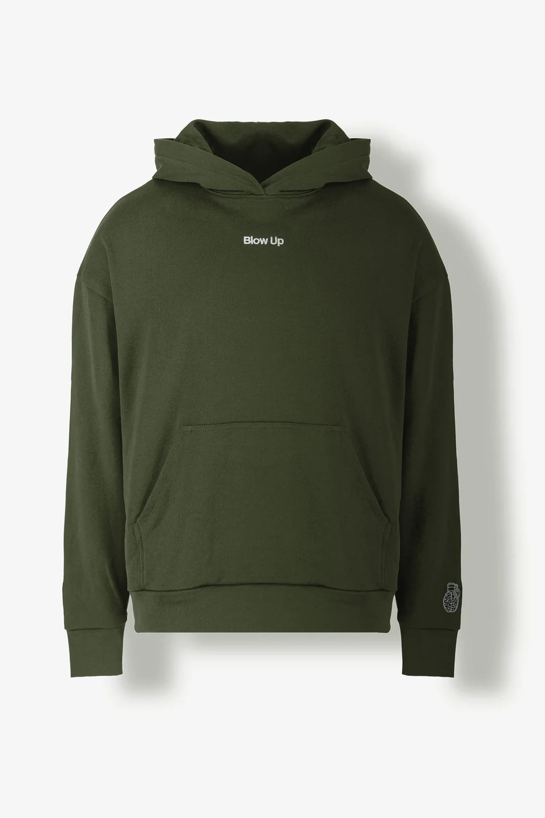BUZO BLOW UP GREEN HOODIE