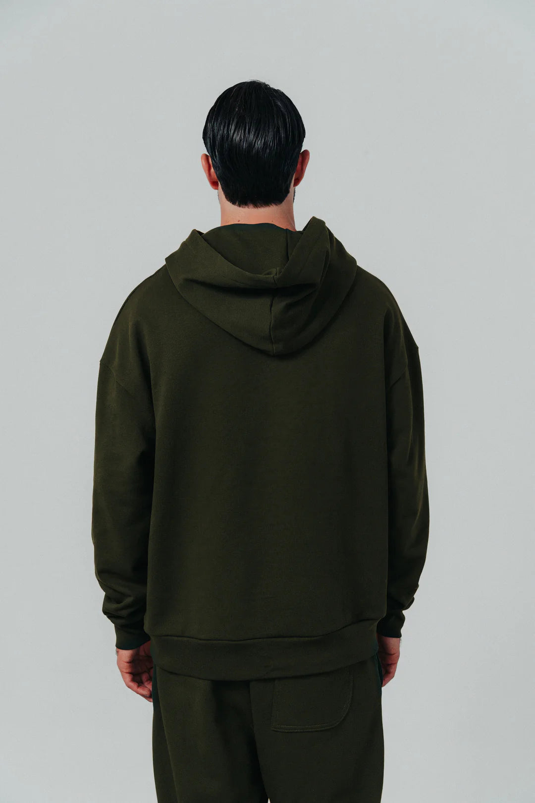 BUZO BLOW UP GREEN HOODIE